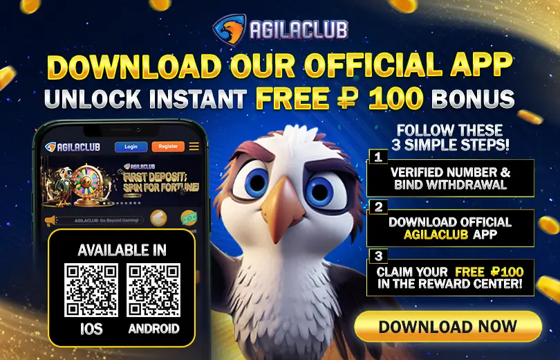 Download our official app unlock instant FREE ₱100 bonus